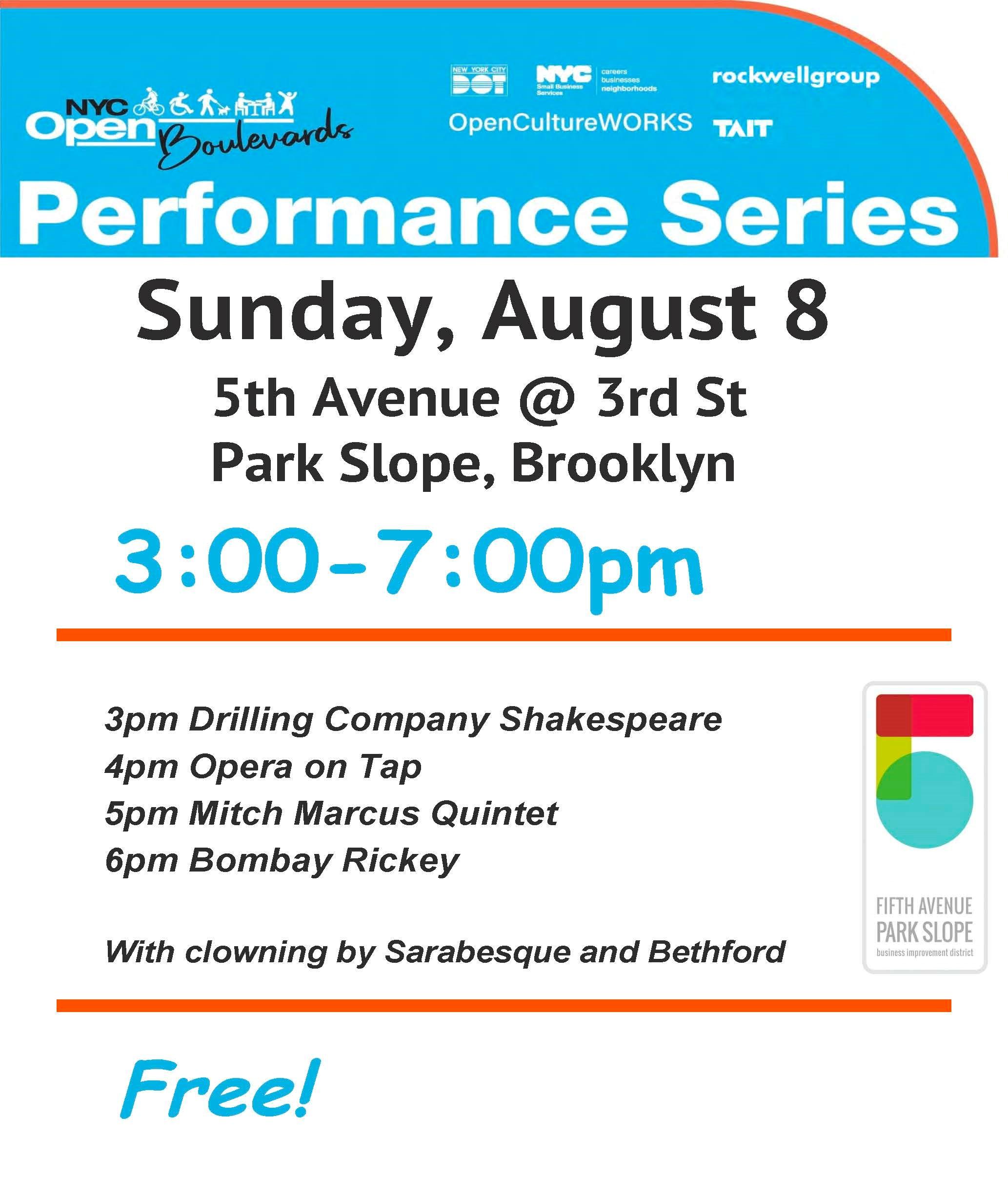 OPERACADES at the Open Boulevards Performance Series